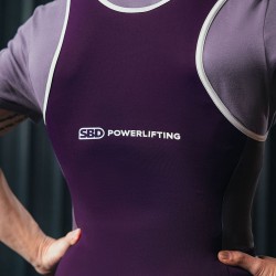Soutěžní singlet SBD Aspire Grey powerlifting/vzpírání. Limitovaná edice.