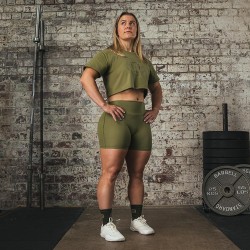 SBD Crop Top Resolve: Limitovaná edice, prémiová bavlna | SBD Apparel