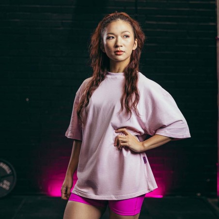 SBD Nova Oversized tričko - Pastel Pink