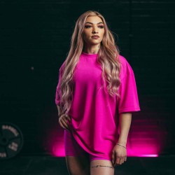 Oversized Tričko SBD Nova Glow Pink Limitovaná Edice