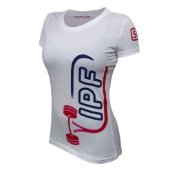 SBD IPF T-Shirt - bílé