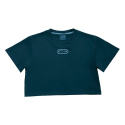 SBD Reflect Crop Top - Dark: Limitovaná edice, prémiová bavlna | SBD Apparel