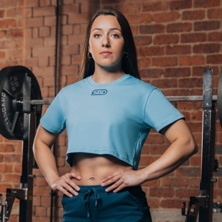 SBD Reflect Crop Top - Light: Limitovaná edice, prémiová bavlna | SBD Apparel